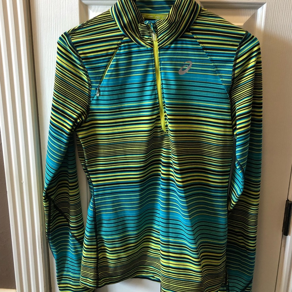Two ASICS running shirt jacket